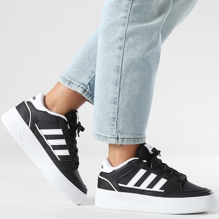 Adidas Performance - Zapatillas Mujer Break Start Bold W JR4068 Negro Central Blanco