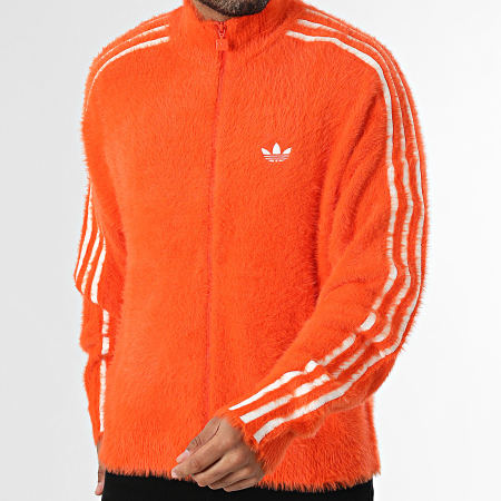 Adidas Originals - Zippered Fur Jacket Classic KR5144 Orange - Ryses