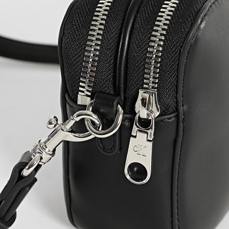 Calvin Klein - Sac A Main Femme Webbing Double Strap Camera F3165 Noir