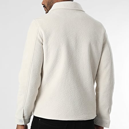 Frilivin - Gevoerde Zippende Textuur L61 Licht Beige