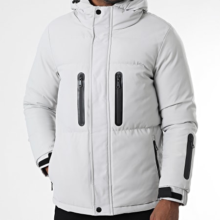 Frilivin - Parka con capucha V23 Gris