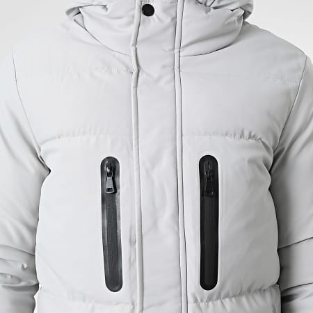 Frilivin - Parka con capucha V23 Gris
