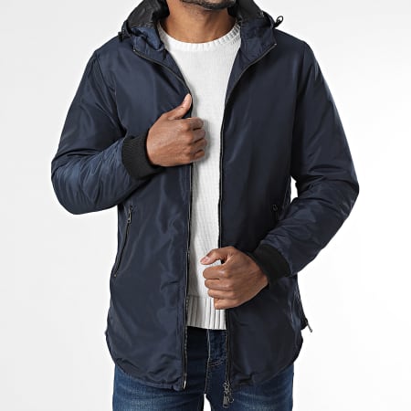 Frilivin - Parka con Capucha 581 Azul Marino