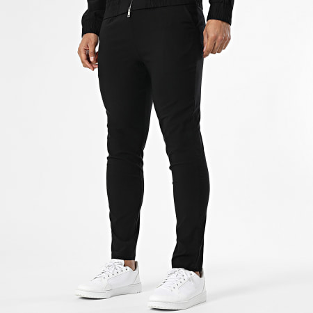 Frilivin - Ensemble Veste Zippée Et Pantalon 592 Noir