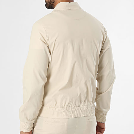 Frilivin - Ensemble Veste Zippée Et Pantalon 592 Beige Clair