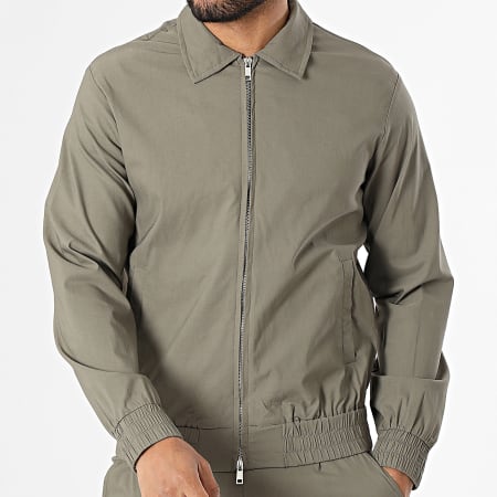 Frilivin - Ensemble Veste Zippée Et Pantalon 592 Vert Kaki