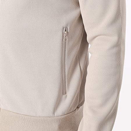 Classic Series - Completo Giacca con Cappuccio Zip e Pantalone Cargo 018 Beige