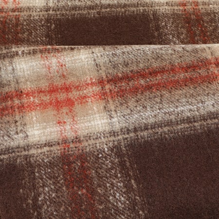 Frilivin - Echarpe A Carreaux 211 Marron Beige Orange
