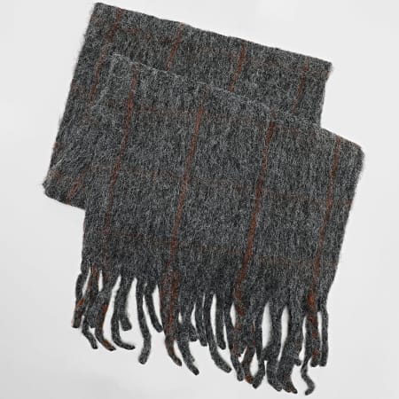 Classic Series - Bufanda a cuadros 214 Gris Jaspeado Camel