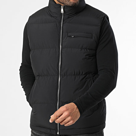 Frilivin - Chaleco Acolchado Sin Mangas 697 Negro