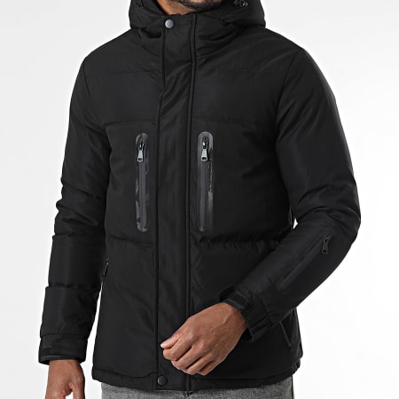 Frilivin - Parka Capucha V23 Negra