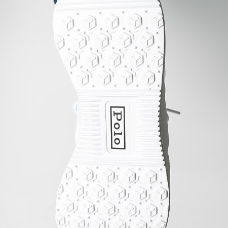 Polo Ralph Lauren - Sneakers Train 89 Wit Zwart Exclusief Ryses