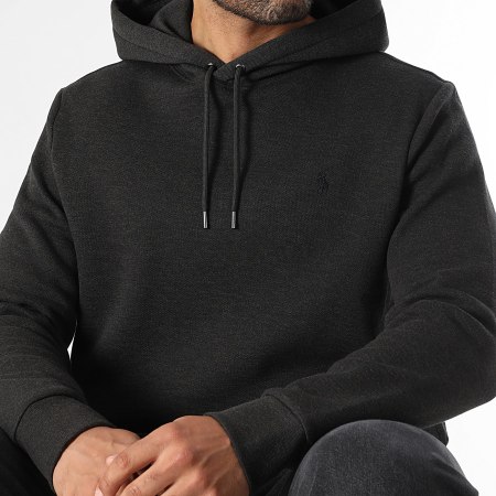Polo Ralph Lauren - Sweat Capuche Original Player Gris Anthracite Chiné
