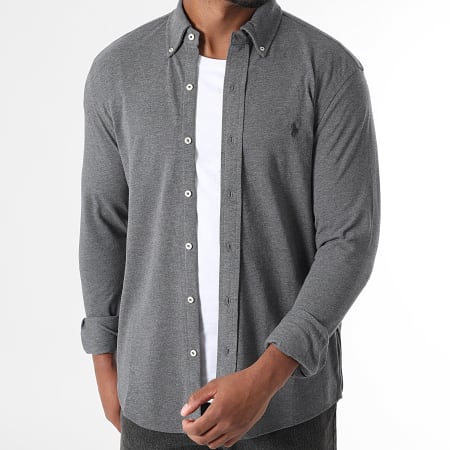 Polo Ralph Lauren - Long Sleeve Shirt Original Player Gray