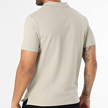 Calvin Klein - Polo Manches Courtes Refined Pique LC254 Beige