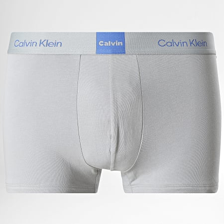 Calvin Klein - Pack de 3 Boxer 4476 Negro Gris Azul