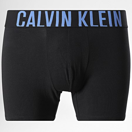 Calvin Klein - Pack de 3 Boxers NB3609A Negro Blanco Azul Rey Gris