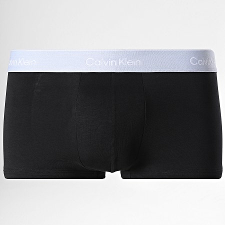 Calvin Klein - Pack de 3 Boxer 4389 Negro Azul Rey Gris Antracita Azul Claro