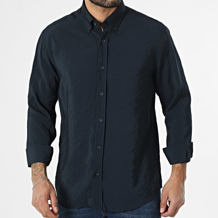 Classic Series - Chemise Manches Longues 704 Bleu Marine Foncé