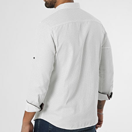 Classic Series - Chemise Manches Longues 104 Blanc Marron