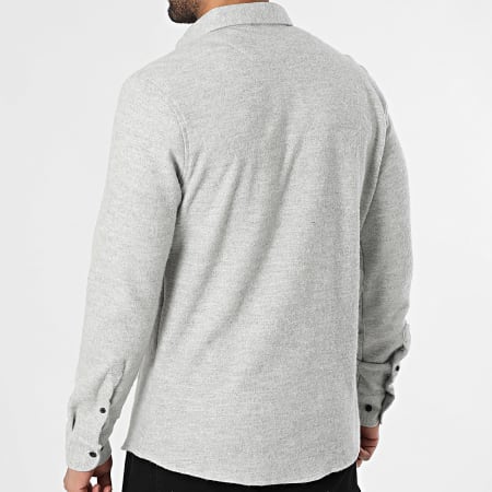 Classic Series - Chemise Manches Longues 702 Gris Clair Chiné