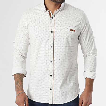 Classic Series - Chemise Manches Longues 106 Blanc Camel