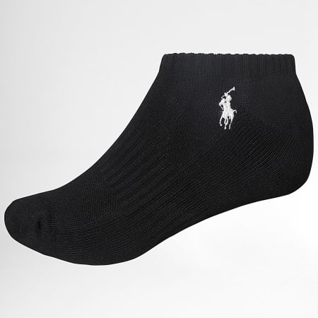 Polo Ralph Lauren - Pack van 6 Paar Sokken Original Player Wit Grijs Zwart