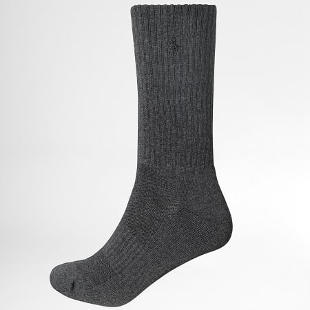 Polo Ralph Lauren - Lot De 6 Paires De Chaussettes Original Player Beige Marron Vert Kaki Gris Noir