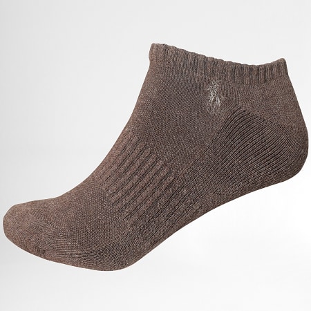 Polo Ralph Lauren - Lot De 6 Paires De Chaussettes Original Player Beige Marron Noir