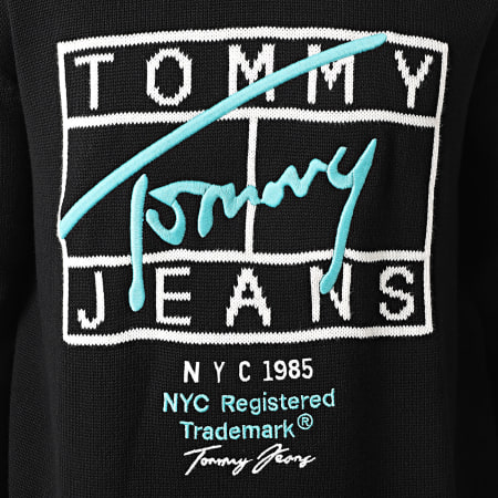 Tommy Jeans - Pull Signature 2401 Noir