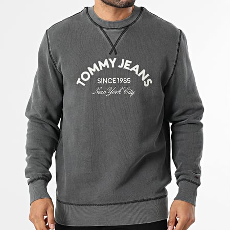 Tommy Jeans - Sweat Crewneck GMD Applique 2369 Gris Anthracite