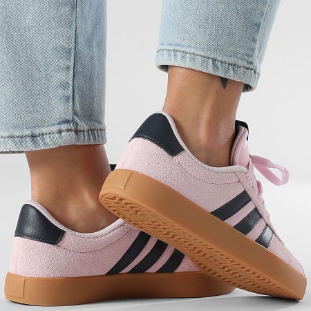 Adidas Performance - Zapatillas Mujer VL Court 3.0 JP7629 Rosa Claro Tinta Legend Goma 3