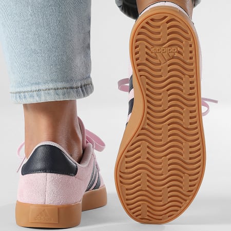 Adidas Performance - Zapatillas Mujer VL Court 3.0 JP7629 Rosa Claro Tinta Legend Goma 3
