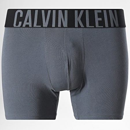 Calvin Klein - Pack de 3 Boxers NB3609A Gris Azul Rey Blanco