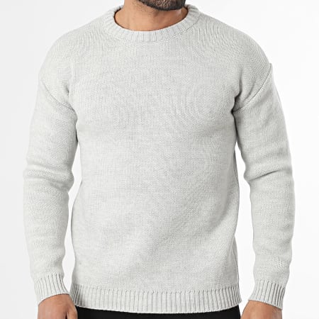 Ikao - Pull 003 Gris Chiné