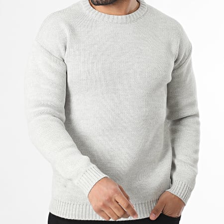 Ikao - Pull 003 Gris Chiné