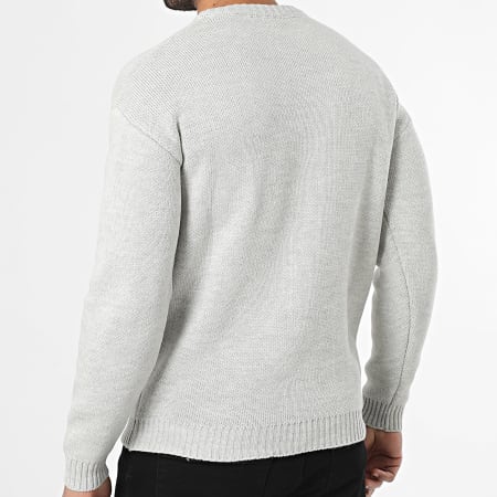 Ikao - Pull 003 Gris Chiné