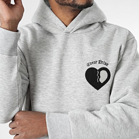 Classic Series - Sweat Capuche 631 Gris Chiné