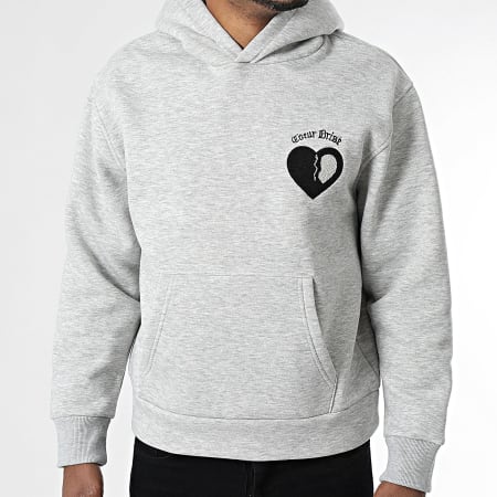 Classic Series - Sweat Capuche 631 Gris Chiné