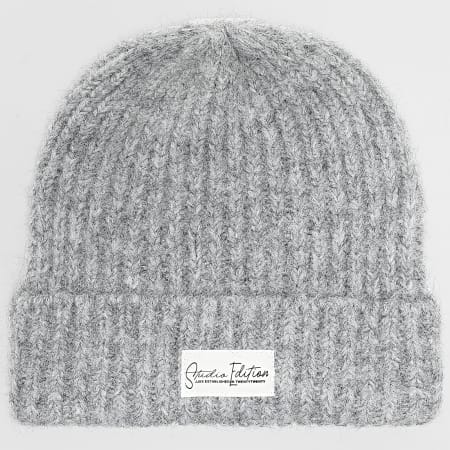 Jack And Jones - Lot Echarpe Et Bonnet Femme JJXX Katherine Gris Chiné