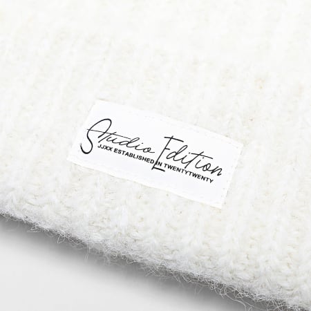 Jack And Jones - Lot Echarpe Et Bonnet Femme JJXX Katherine Blanc