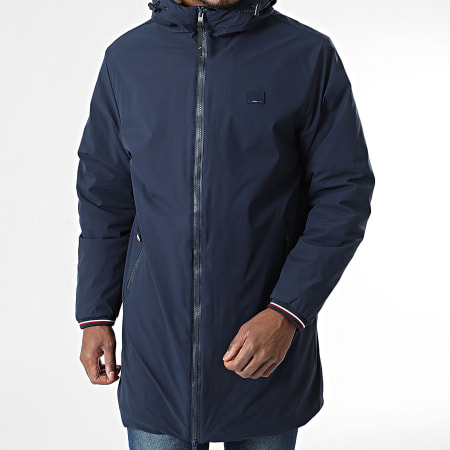 Jack And Jones - Parka Capuche Alves Bleu Marine