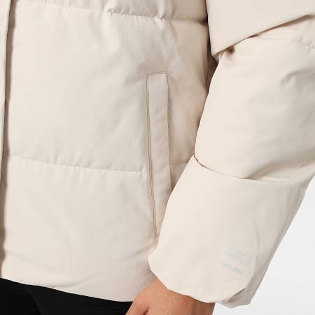 Jack And Jones - Doudoune Capuche Femme JJXX Global Beige Clair