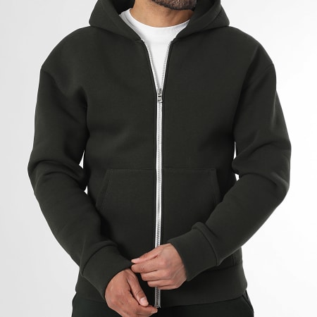 LBO - Hoodie Zipper 2385 Groen Kaki