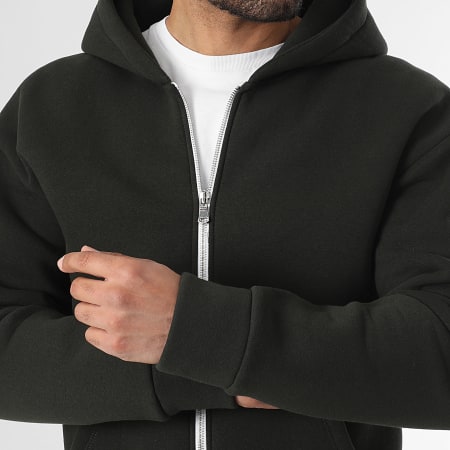 LBO - Hoodie Zipper 2385 Groen Kaki