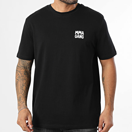 MMA GANG - Tee Shirt Oversize Large MMA GANG Limited Edition Noir Bleu