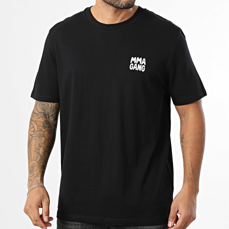MMA GANG - Tee Shirt Oversize Large MMA GANG Limited Edition Noir Rouge