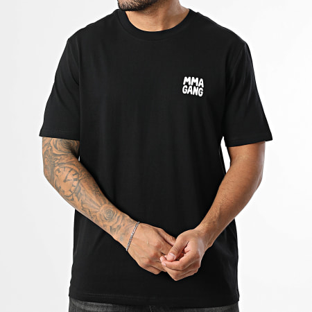 MMA GANG - Tee Shirt Oversize Large MMA GANG Limited Edition Noir Rouge