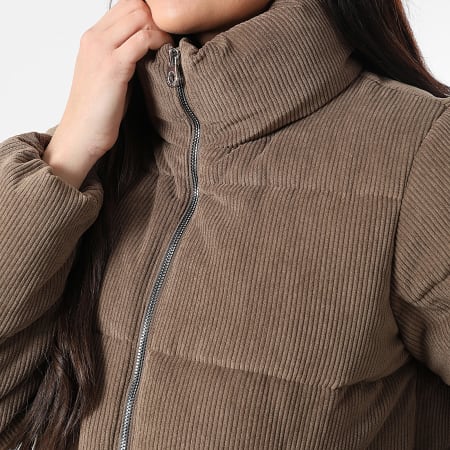 Only - Plumífero Mujer New Dolly Marrón Claro