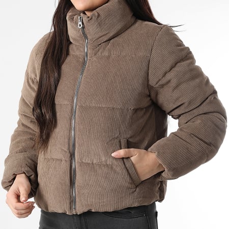 Only - Plumífero Mujer New Dolly Marrón Claro